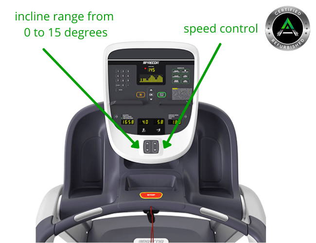 Precor TRM 811 Treadmill P10 Console Refurbished